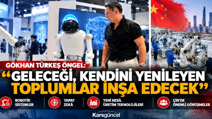 GÖKHAN TÜRKEŞ ÖNGEL: “GELECEĞİ, KENDİNİ YENİLEYEN TOPLUMLAR İNŞA EDECEK”