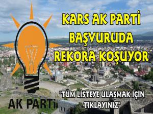 AK Parti Kars Rekora Koşuyor!