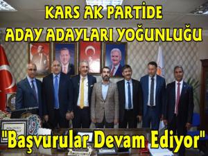 Kars Ak Partide Aday Adayları Yoğunluğu