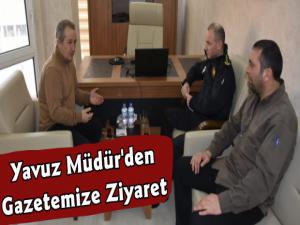 Kars İl Emniyet Müdürü Yavuz Sağdıç'tan Kars Güncele Ziyaret
