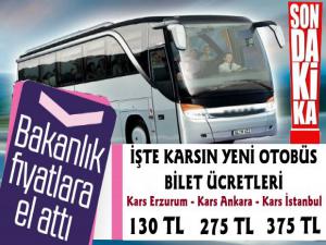 Ulaştırma Bakanlığı'ndan Otobüs Bilet Fiyatlarına Sınırlama Getirildi