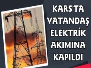 Kars'ta Elektrik Çarpması, 1 Yaralı