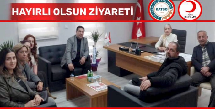 Kars TSO'dan Kızılay'a Hayırlı Olsun ziyareti