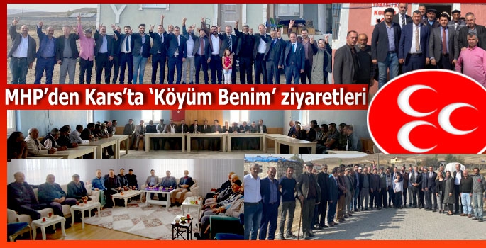 MHP'den Kars'ta 'Köyüm Benim' ziyaretleri
