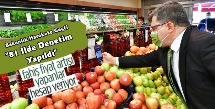 Ticaret Bakanlığı'ndan Fahiş Fiyat Denetimi