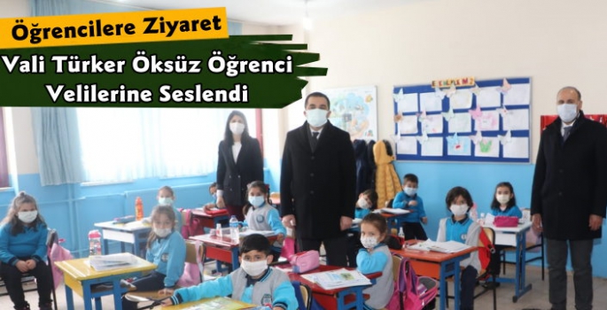 Vali Türker Öksüz Öğrencilerle Bir Araya Geldi