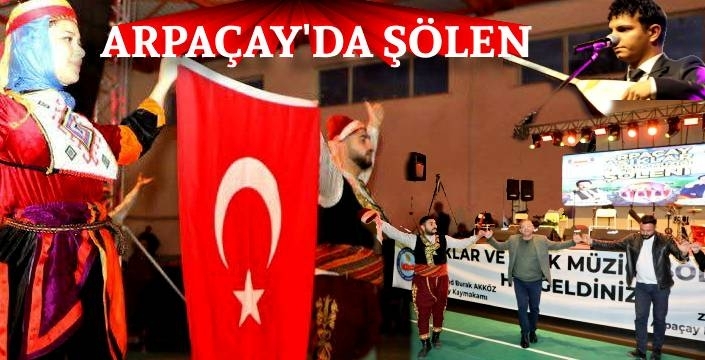Arpaçay'da Aşıklar ve Halk Müziği Şöleni Coşkuyla Kutlandı
