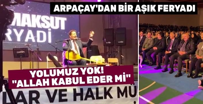 Bir Aşık Feryadı: "Köyümün Yolu Yok"