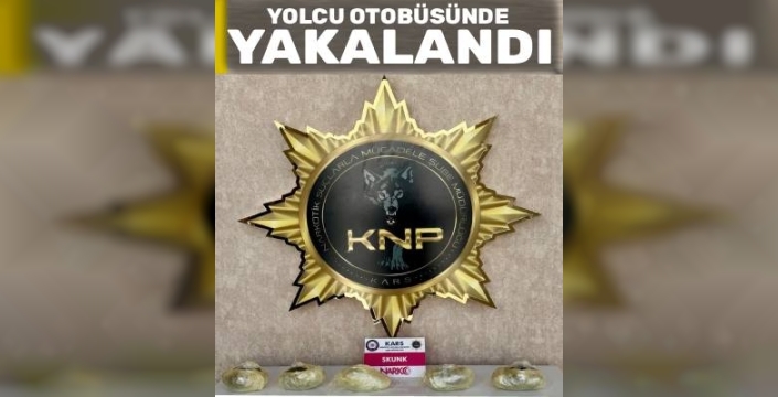 Kars'ta Yolcu Otobüsünde Uyuşturucu Operasyonu!