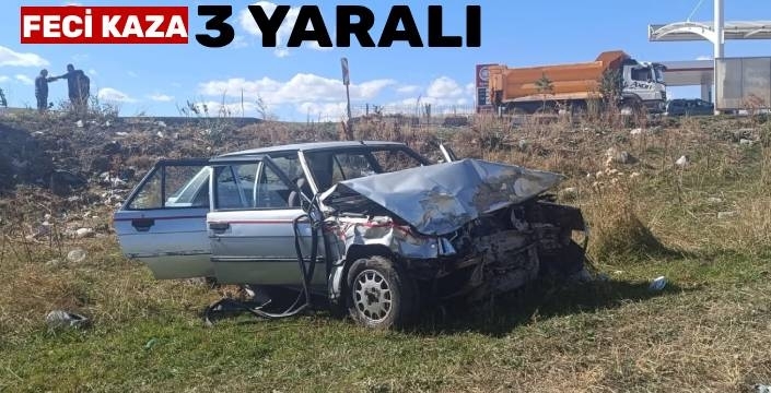 Arpaçay Yolunda Trafik Kazası: 3 Yaralı
