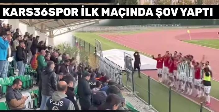 Kars 36 Spor Lige Farklı Başladı!