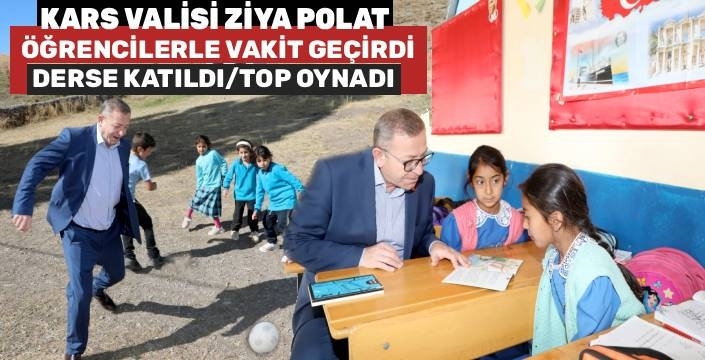 Vali Ziya Polat’tan Köy Ziyaretleri: Vatandaşlarla Buluştu, Öğrencilerle Oyun Oynadı