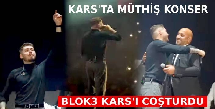 Blok3 Kars Konseri Büyük İlgi Gördü