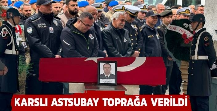 İzmir’de Hayatını Kaybeden Karslı Astsubay, Kağızman’da Son Yolculuğuna Uğurlandı