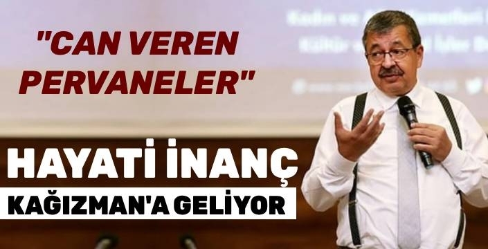 Kağızman’da Edebiyat Dolu Gece: Hayati İnanç “Can Veren Pervaneler” Söyleşisiyle Gönüllere Dokunacak