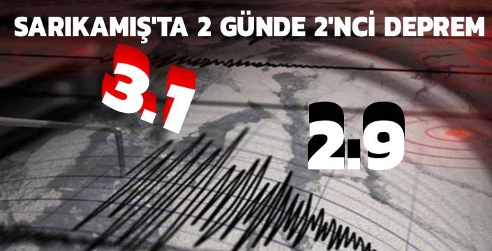Kars’ın Sarıkamış İlçesinde 2.9 Büyüklüğünde Deprem