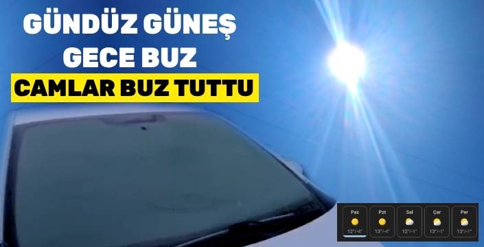 Kars’ta Gündüz Güneş, Gece Buz: 17 Derecelik Sıcaklık Farkı Vatandaşı Şaşırtıyor
