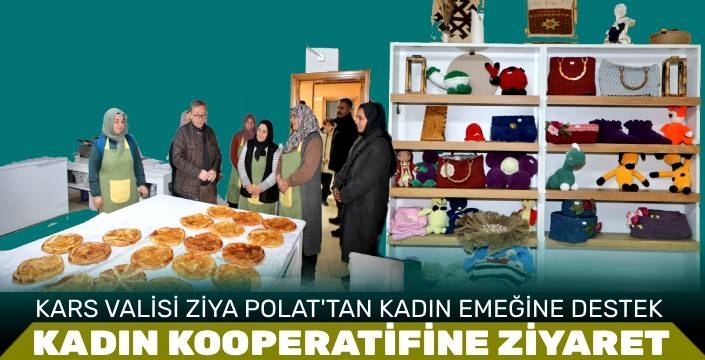 Vali Ziya Polat’tan Kadın Emeğine Destek: Selim Kadın Kooperatifine Anlamlı Ziyaret