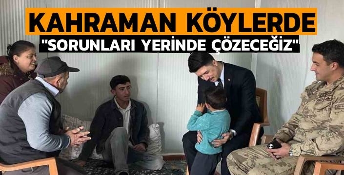 Kahraman, Digor’un Köylerinde Vatandaşla Buluşuyor: “Sorunları Yerinde Çözeceğiz”