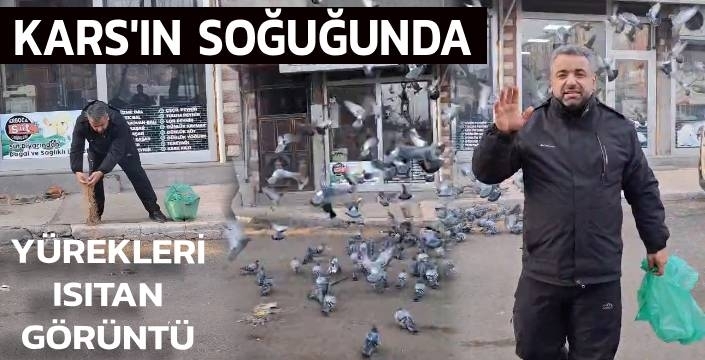 Kars’ın Dondurucu Soğuğunda Yürekleri Isıtan Davranış