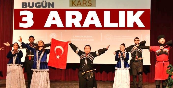 Kars’ta 3 Aralık Dünya Engelliler Günü Programı Büyük İlgi Gördü
