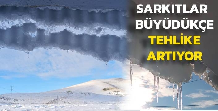 Kars’ta Çatı Tehlikesi: Eriyen Karlar Vatandaşları Tehdit Ediyor