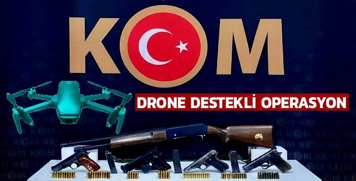 Kars'ta Drone Destekli Operasyon: Silah Tacirlerine Darbe!