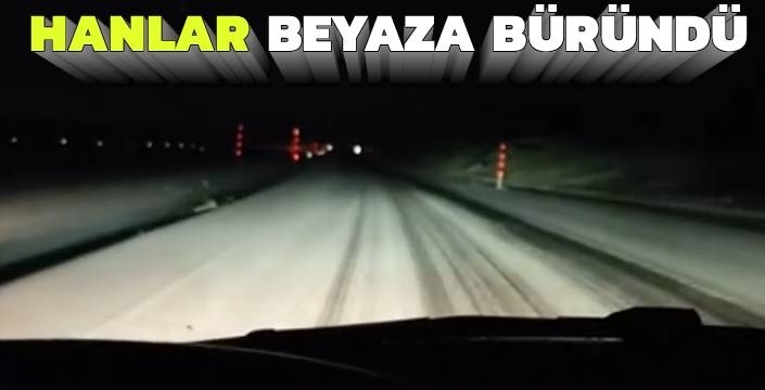 Kars'ta Kar Yağışı Etkili Olmaya Başladı