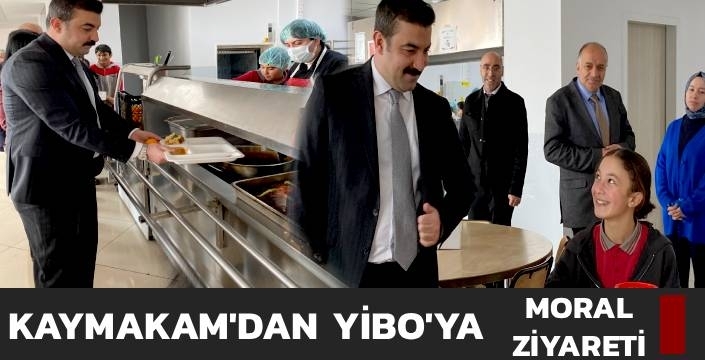 Kaymakam Akköz’den YBO Öğrencilerine Moral Ziyareti