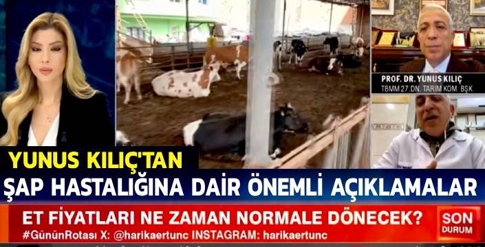 Prof. Dr. Yunus Kılıç: “Şap Hastalığı Bu Coğrafyanın Gerçeği”