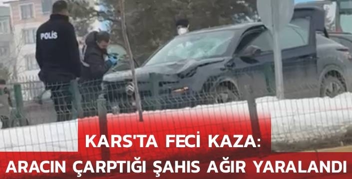 Kars'ta Feci Kaza: 1 Ağır Yaralı
