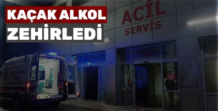 Kars’ta Kaçak Alkol Zehirlenmesi