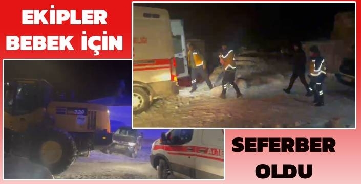 Kars’ta Umut Isıtan Kurtarma: 1 Yaşındaki Bebek Zamanla Yarışta Hayata Tutundu