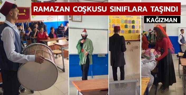 Kağızman Anadolu Lisesi’nde Ramazan Coşkusu Sınıflara Taşındı