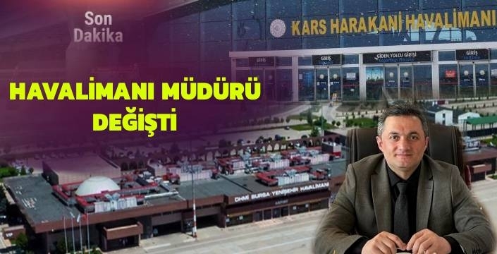 Kars Havalimanı’nda Görev Değişimi