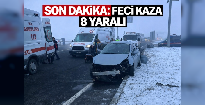 Kars-Selim Karayolu’nda Feci Kaza: 8 Yaralı, 1’inin Durumu Ağır