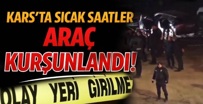 Kars’ta Park Halindeki Araca Silahlı Saldırı