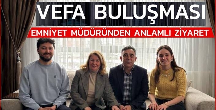 Bayramda Vefa Buluşması: Şehit Ailesine Anlamlı Ziyaret