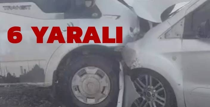 Kars'ta Bayram Günü Kaza: 6 Yaralı