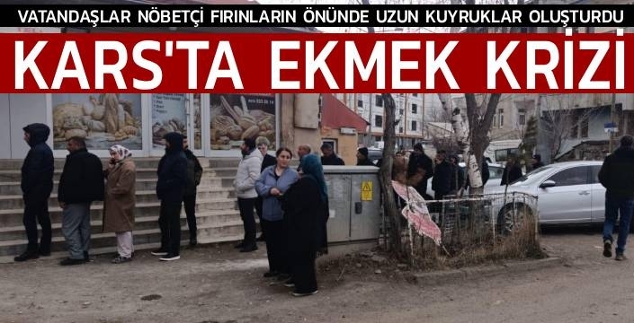 Kars’ta Bayramda Ekmek Krizi: Vatandaşlar Kuyrukta Kaldı