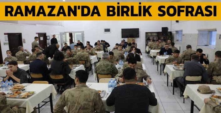 Kars’ta Ramazan’ın Bereketi: Protokol ve Jandarma Aynı Sofrada Buluştu