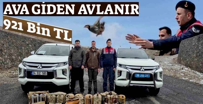 Kars’ta Kaçak Avcılığa Geçit Yok: 921 Bin TL Ceza Kesildi