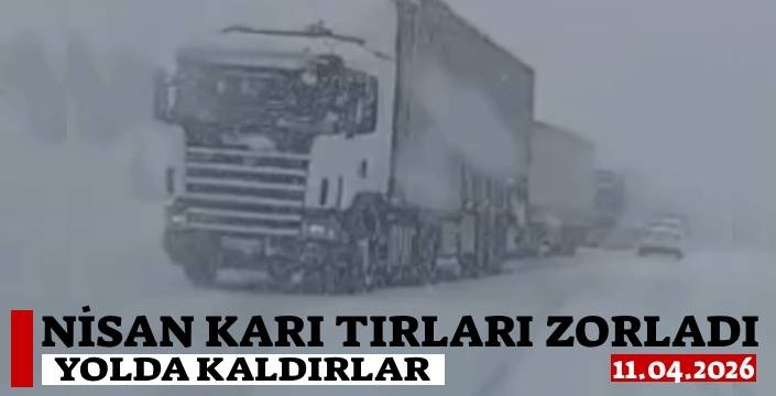 Kars’ta kış geri döndü: Nisan ortasında kar esareti