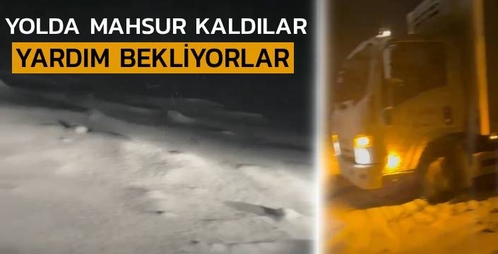 Kars’ta Nisan Karı Yolu Kapattı: Sürücüler Mahsur Kaldı