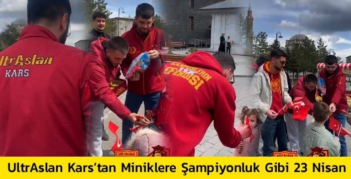 “Transfer Yok, Gönül Var”: UltrAslan Kars’tan Miniklere Şampiyonluk Gibi 23 Nisan
