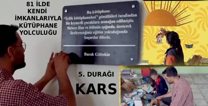 81 İlde 81 Kütüphane Hayaliyle Çocuklara Umut Oluyor