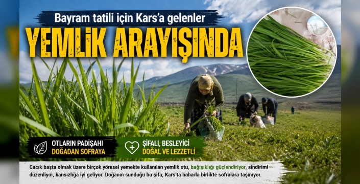Bayram Tatilinde Yemlik Mesaisi