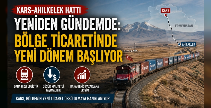 Kars-Ahılkelek Hattı Yeniden Gündemde: Bölge Ticaretinde Yeni Dönem Başlıyor