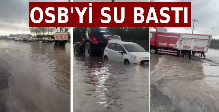 Kars’ta Sağanak Alarmı: OSB’yi Su Bastı