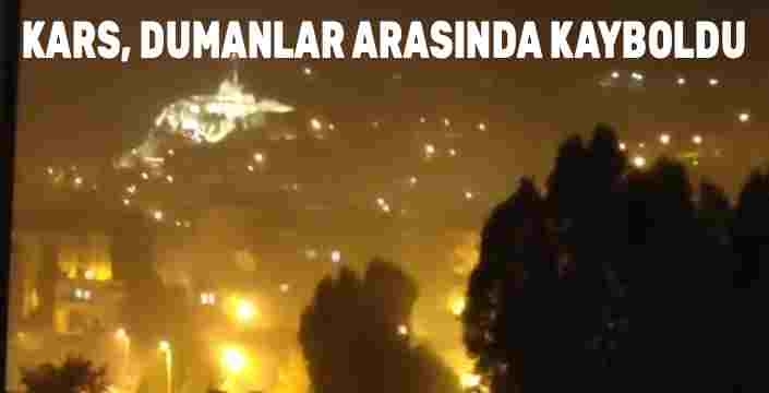 Kars Çöplüğü Yine Gündemde: Şehir Duman Altında